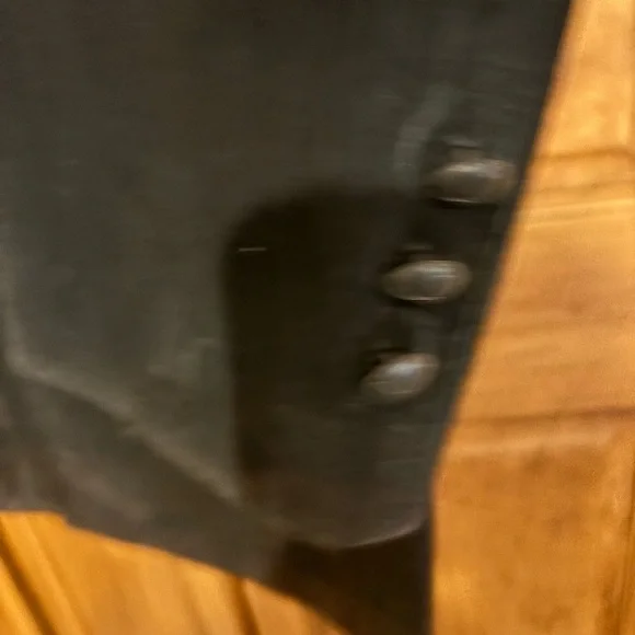 Men’s Black Pigskin Suit Coat